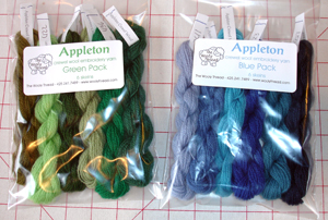 Appleton Tapestry Wool Color Chart