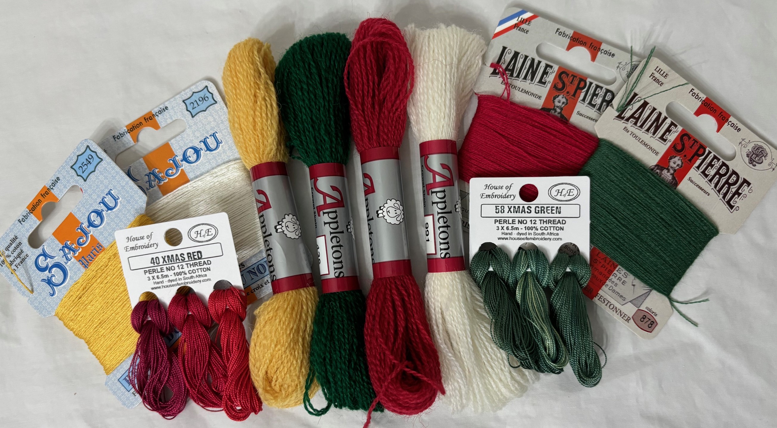 Mixed Thread Pack - Christmas